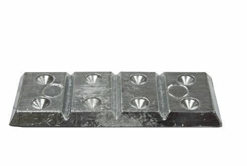 B & S Marine Anodes Hull Plate 4 Part
