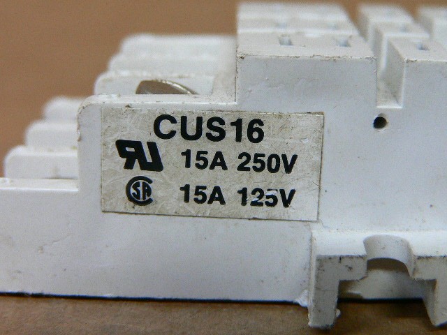 Curtis Cus16 Relay Socket (Used)