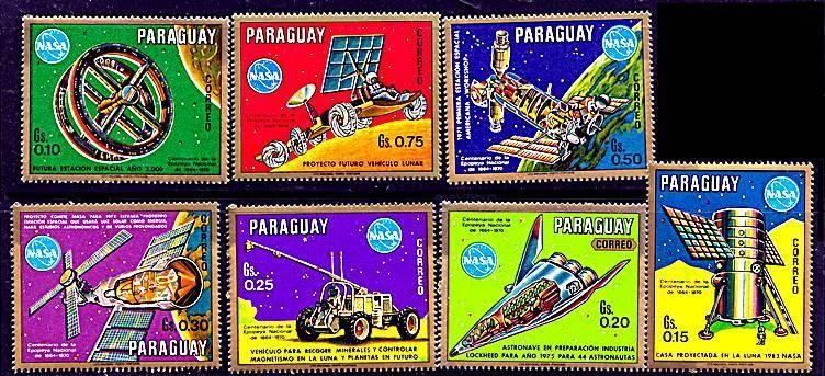 PARAGUAY = SPACE = NASA FUTURE PROJECTS MNH