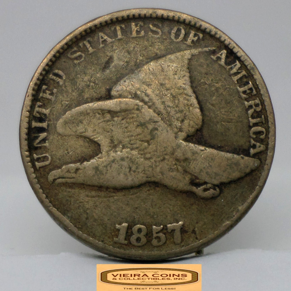 1857 Flying Eagle Cent - #C50164NQ
