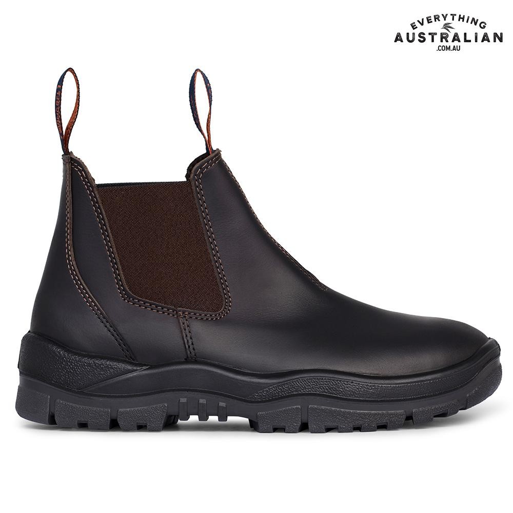 Mongrel 916030 Elastic Sided Boot Oil Kip Brown