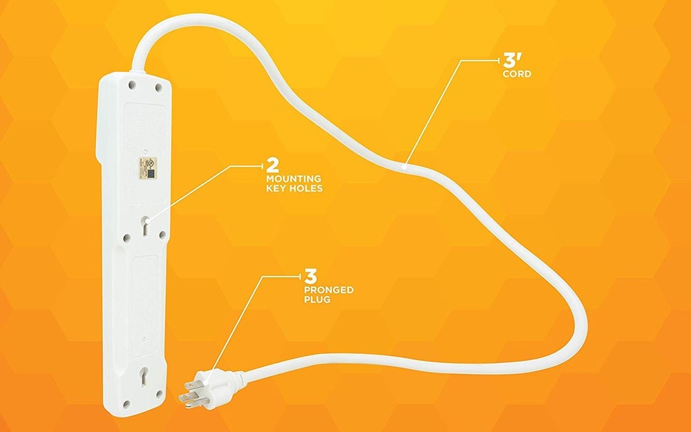 Surge Protector with Safety Overload Feature