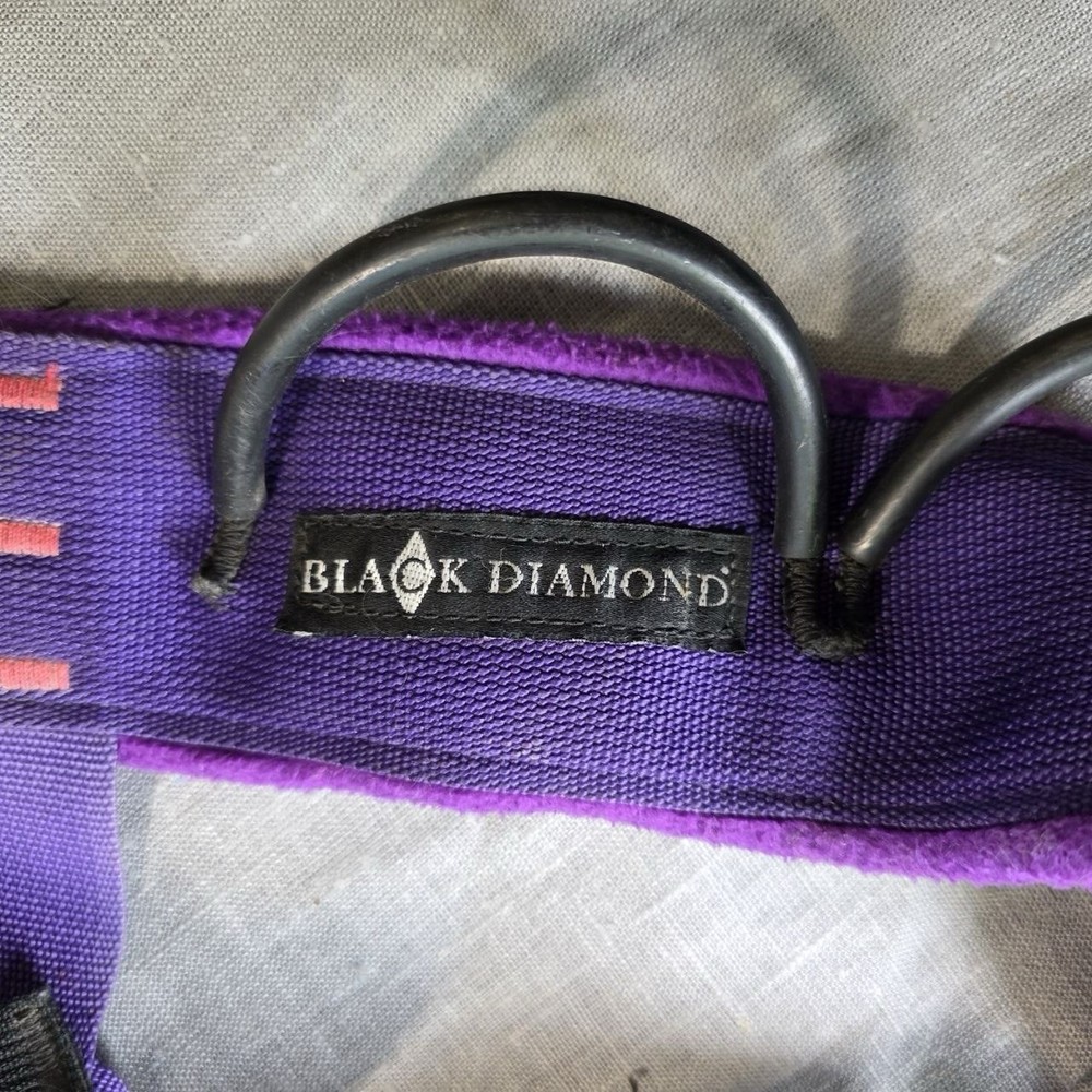 Black Diamond Rock Climbing Harness Belt Size L