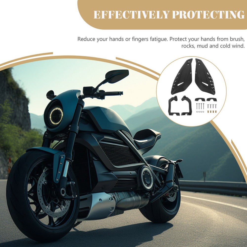 Motorbike Handlebar Guards Protector Hand Guards Universal Hand Guards Kits