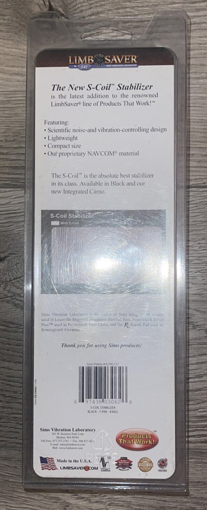 SVL Limbsaver S-Coil Stabilizer