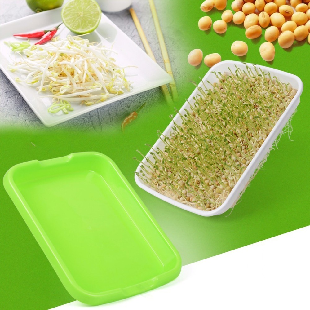 Plastic Sprouting Tray Pots Accessory Cells Container Germination Parts