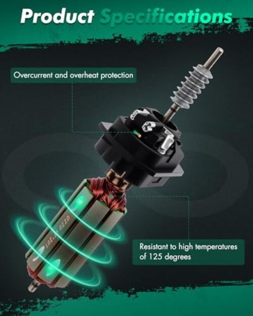 Front Right Power Window Regulator Motor Replacement for 2002-2003 for Lexus