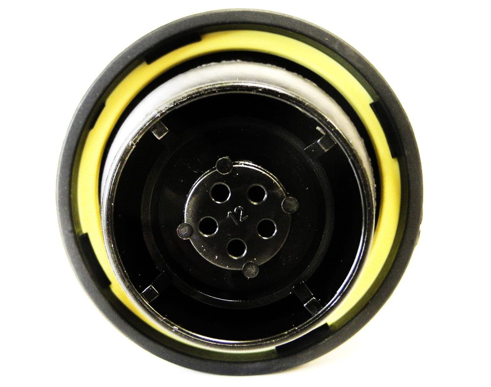 2.78 Inch Black Engine Component Fuel Cap Heavy Duty OE Replacement
