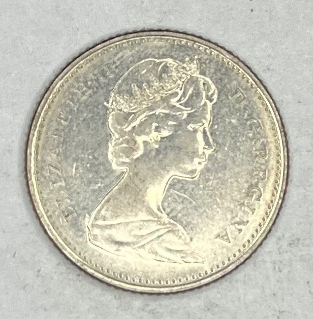 1972 Canadian 10 Cent Dime