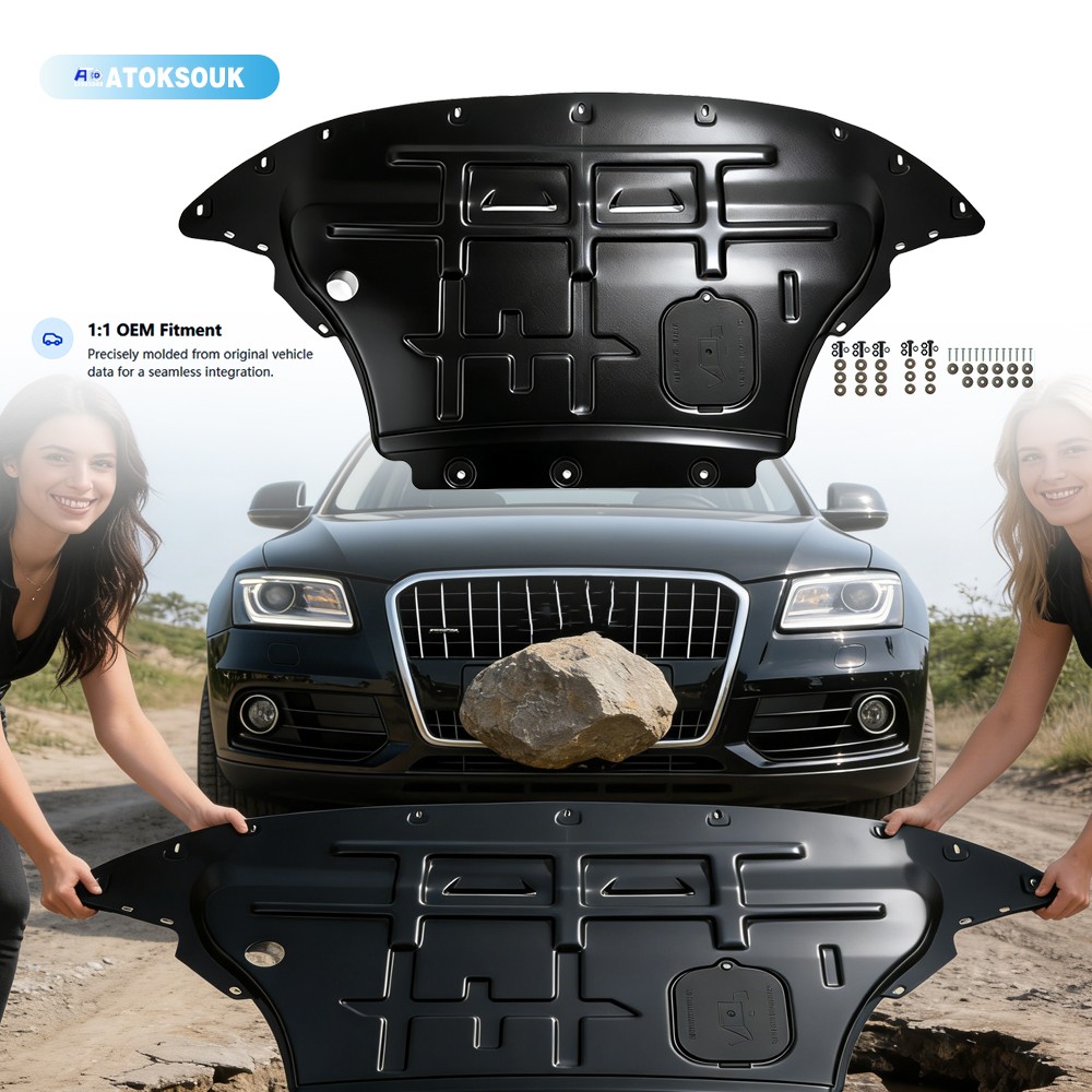 Engine Skid Plate For Audi Q5 2009-2017 Splash Guard Undercarriage shield