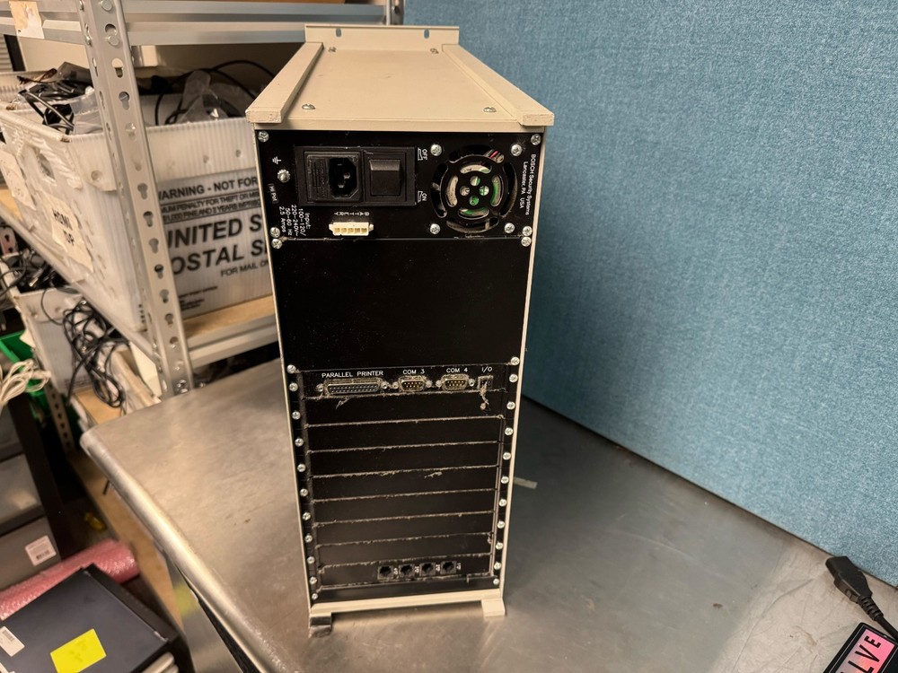 Bosch D6600 Communications Receiver Gateway Fire Security Hub Power Tested