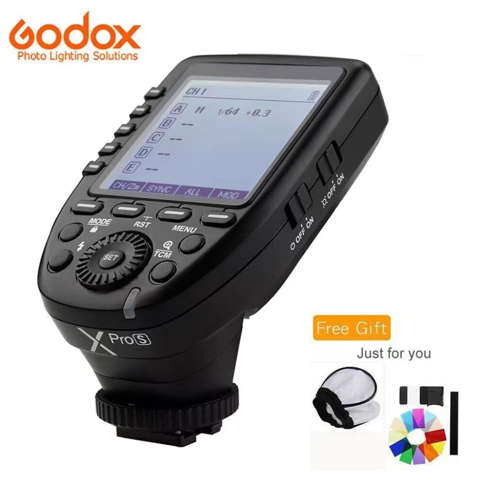 Godox Xpro-S TTL 2.4G Wireless X system Transmitter Sync Flash Trigger For Sony