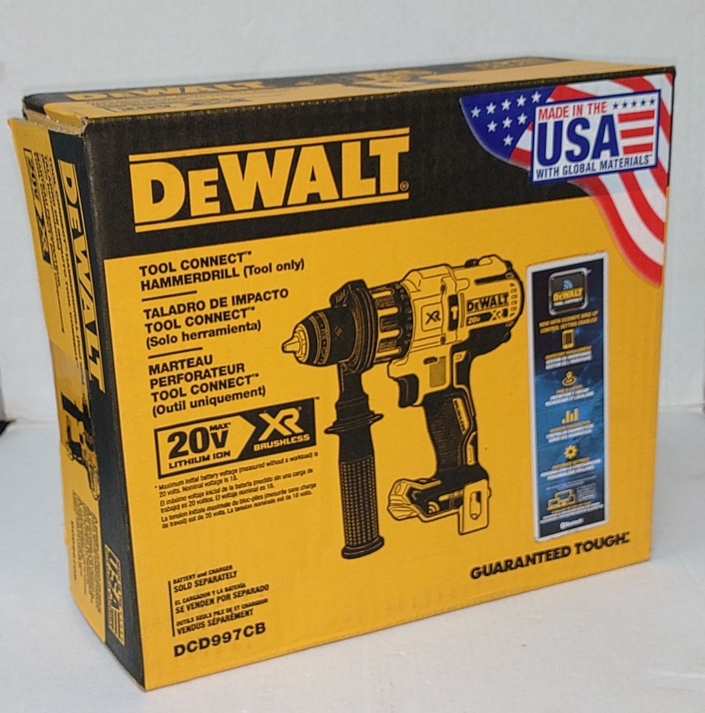 DeWALT DCD997CB 20V Max XR Brushless Tool Connect Hammerdrill (Tool Only)