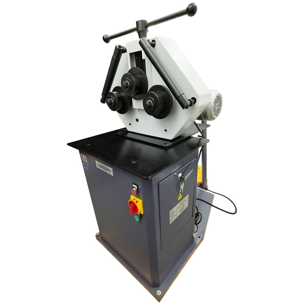 220V 3PH Pipe Roll Bender Ring Roller Pinch Roller Coiling Bending Machine