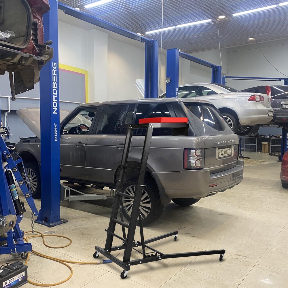 Adjustable Car Engine Creeper Thick Padded Deck Foldable Car Creeper 400 lbs