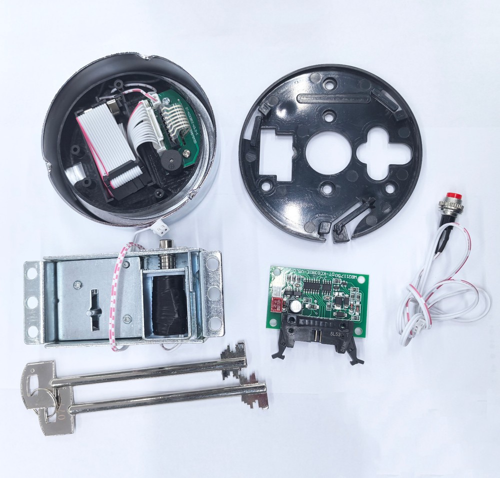 Gun Safe Lock Replacement Electronic Safe Lock & Solenoid Lock 2 Master Key