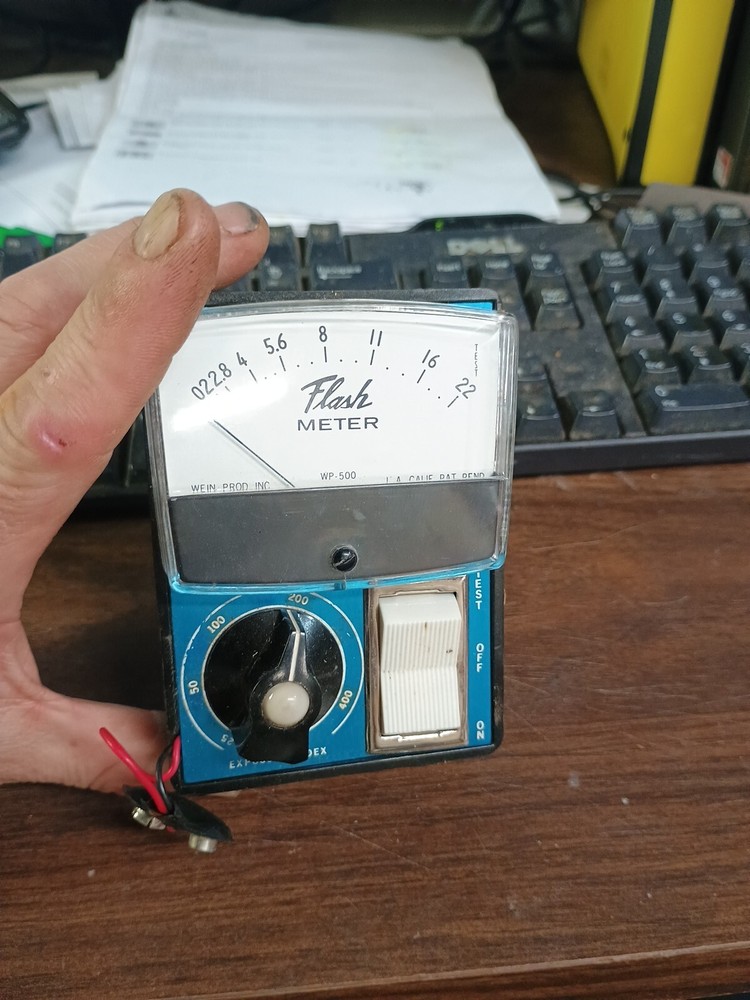 Wine Flash Meter Vintage For 1960s Modified Model WP-500 Unknown If Working