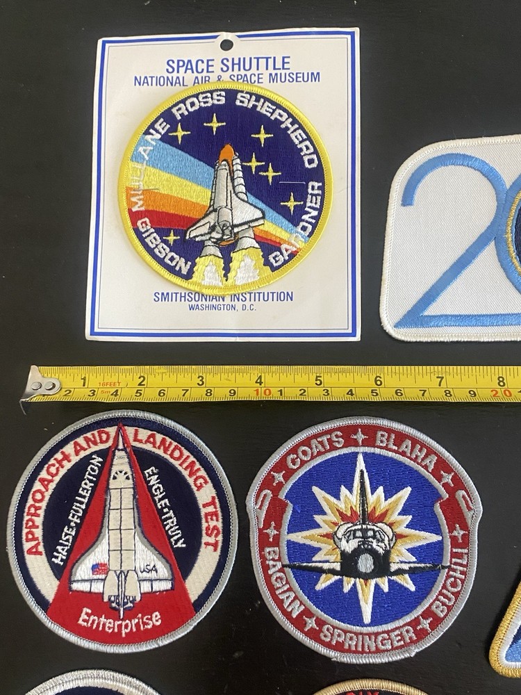 19 Space Patches Mixed Lot