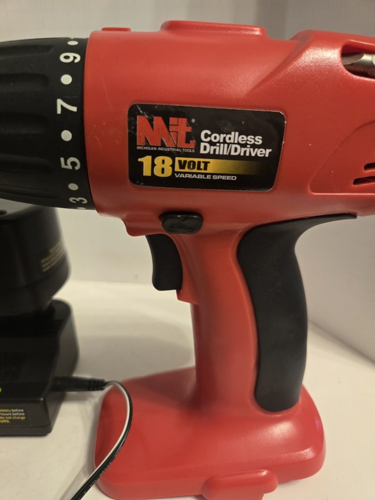 Michigan Industrial Tools (MIT) 18V Variable Speed Cordless Drill/Driver. VIDEO