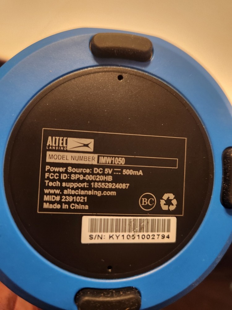 Altec Lansing HydraOrbit Everything Proof Bluetooth Speaker Hydra Orbit