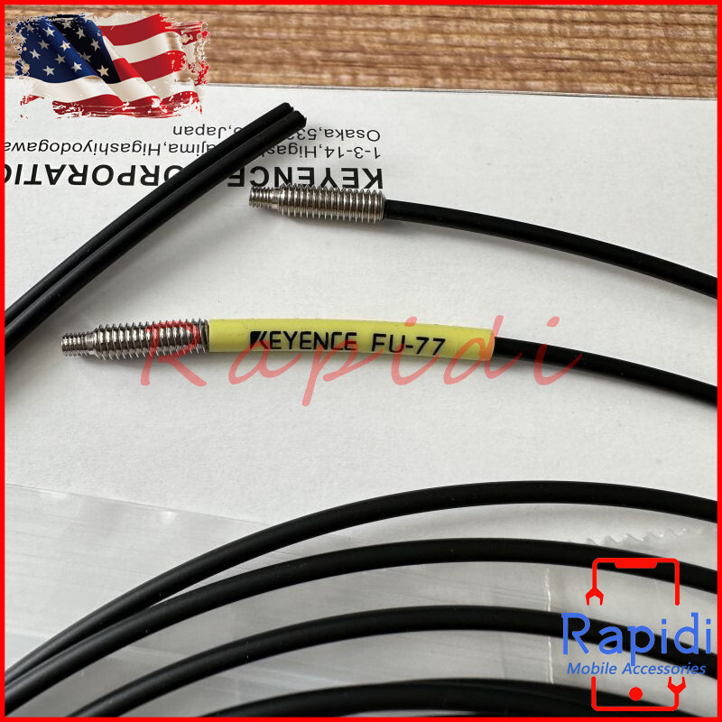 Fiber Optic Sensor Transmissive Fiber Unit Switch Cable For Keyence FU-77 FU77