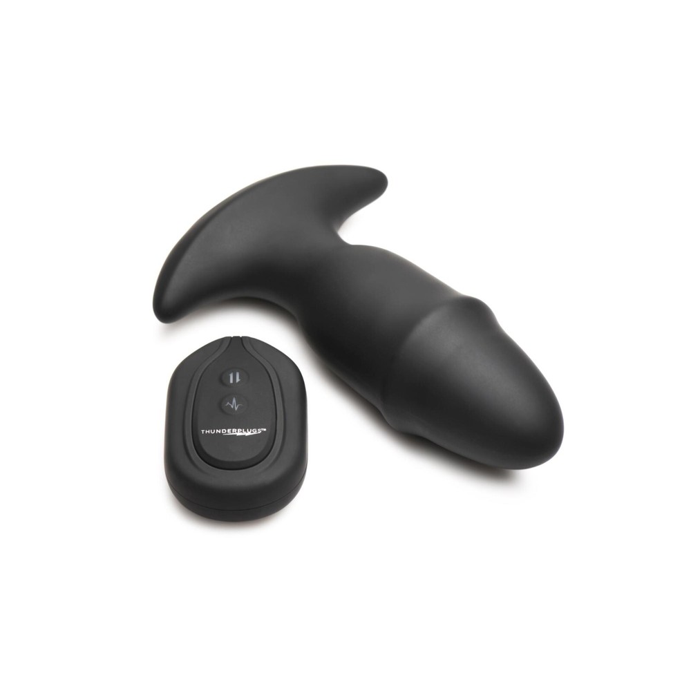 10X Sliding Ring Silicone Missile Plug with Remote