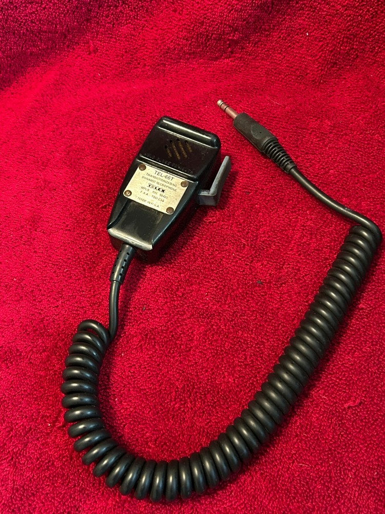 TELEX TEL-66T TRANSISTORIZED/NC DYNAMIC HANDHELD MICROPHONE