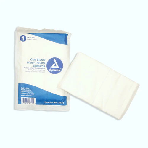 Multi Trauma Dressing Sterile 10  x 30  Each