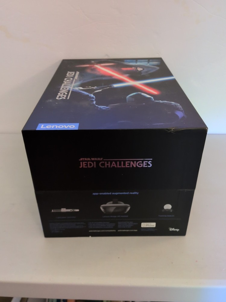 Star Wars Jedi Challenges AR Headset W/ Lightsaber Controller & Tracking Works