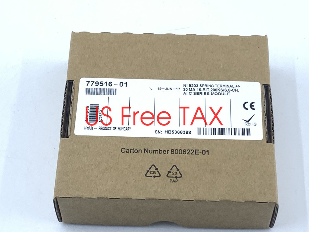 NI 9203 National Instruments NI-9203 cDAQ Analog Current Input Module