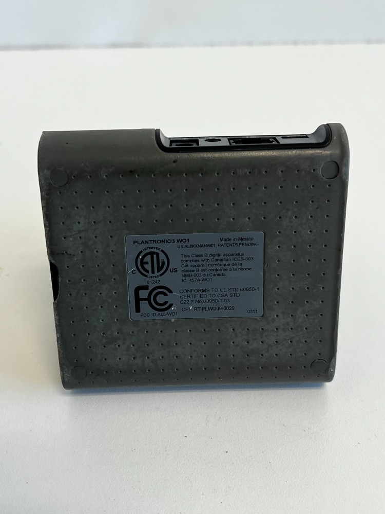 V5: Plantronics W01 Charging Base with Power Supply