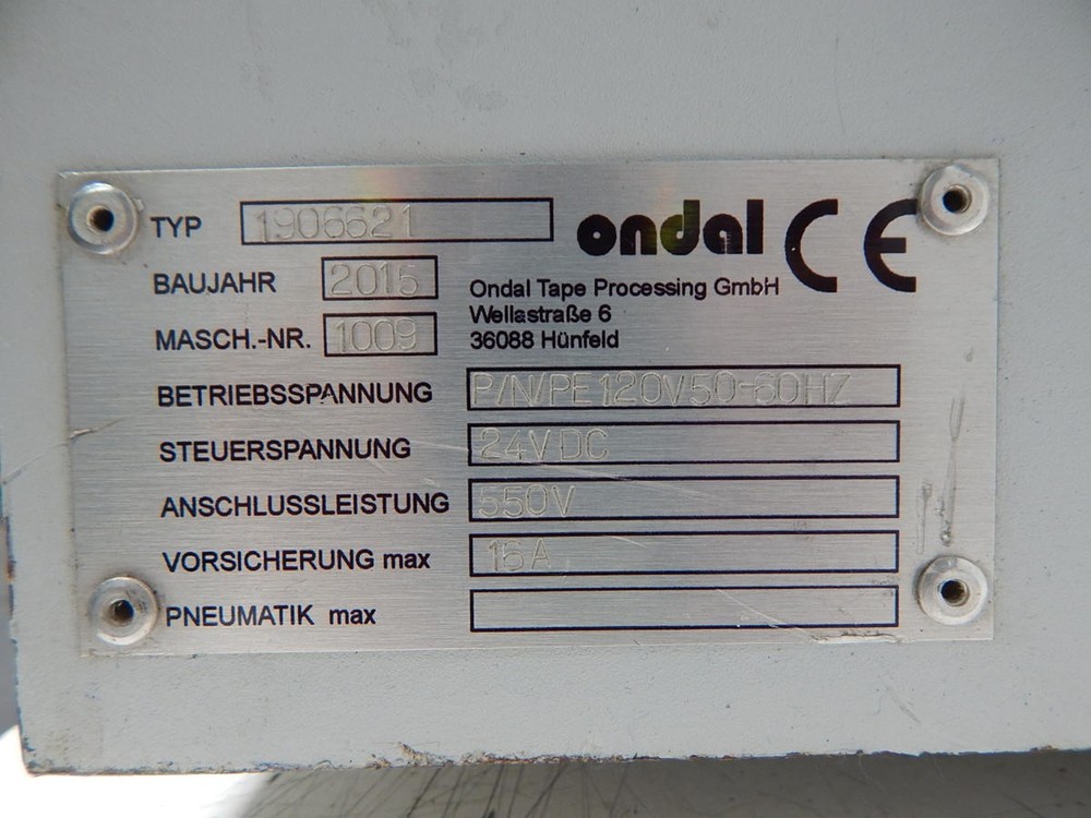 ONDAL 1906621 HARNESS TAPING MACHINE M3464
