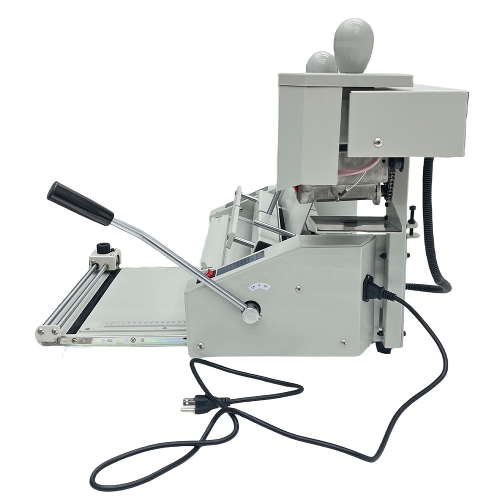 110V A4 Glue Binding Machine Manual Hot Glue Book Binder w/Indentation Function