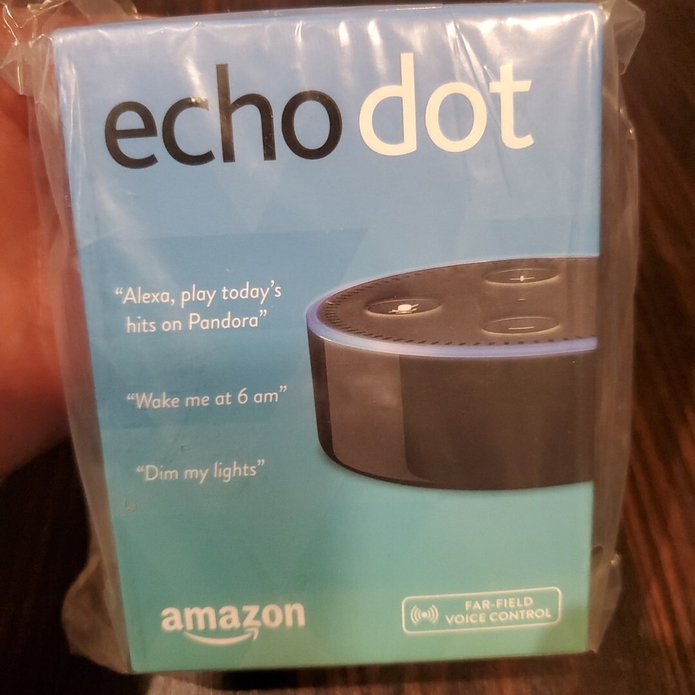 Amazon Echo Dot (2nd Generation) Smart Speaker - Black NEW