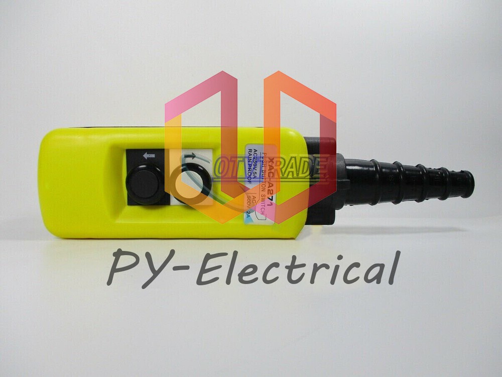 New XAC-A271 Pendant Control Stations Crane 2 Pushbutton Switch (1PCS)