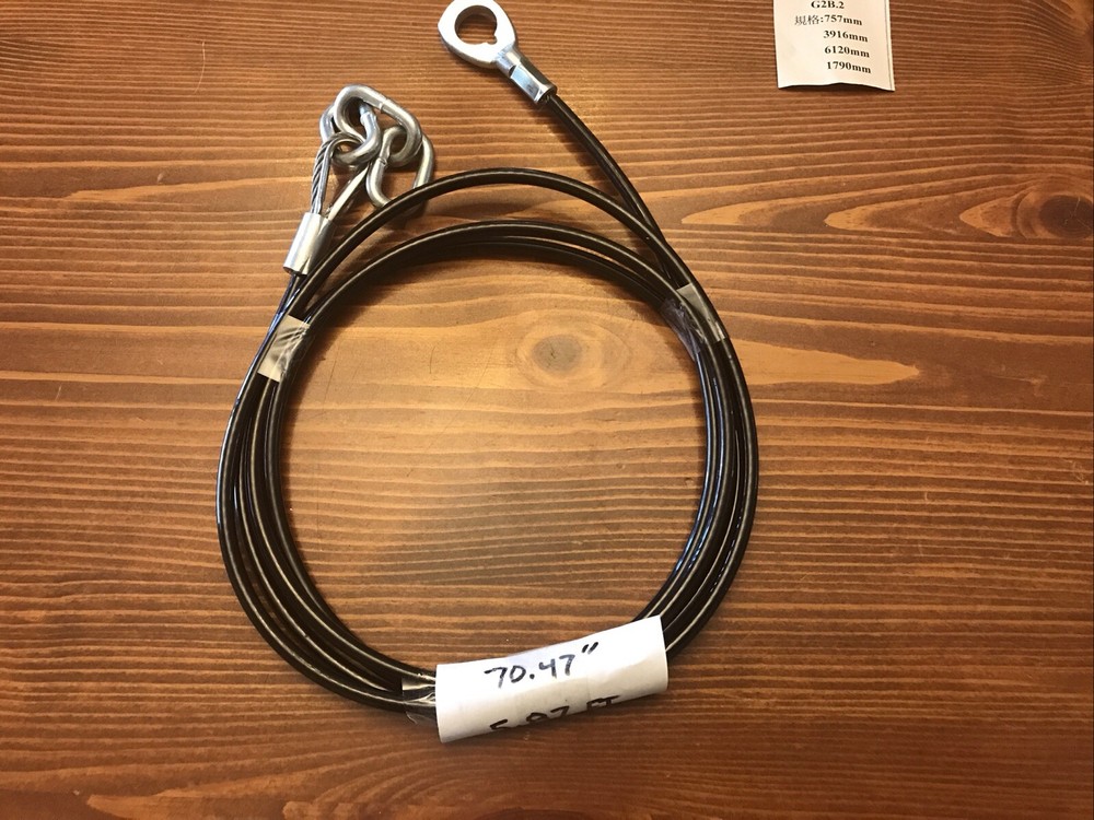 Home Gym Replacement Cables Set Of 4