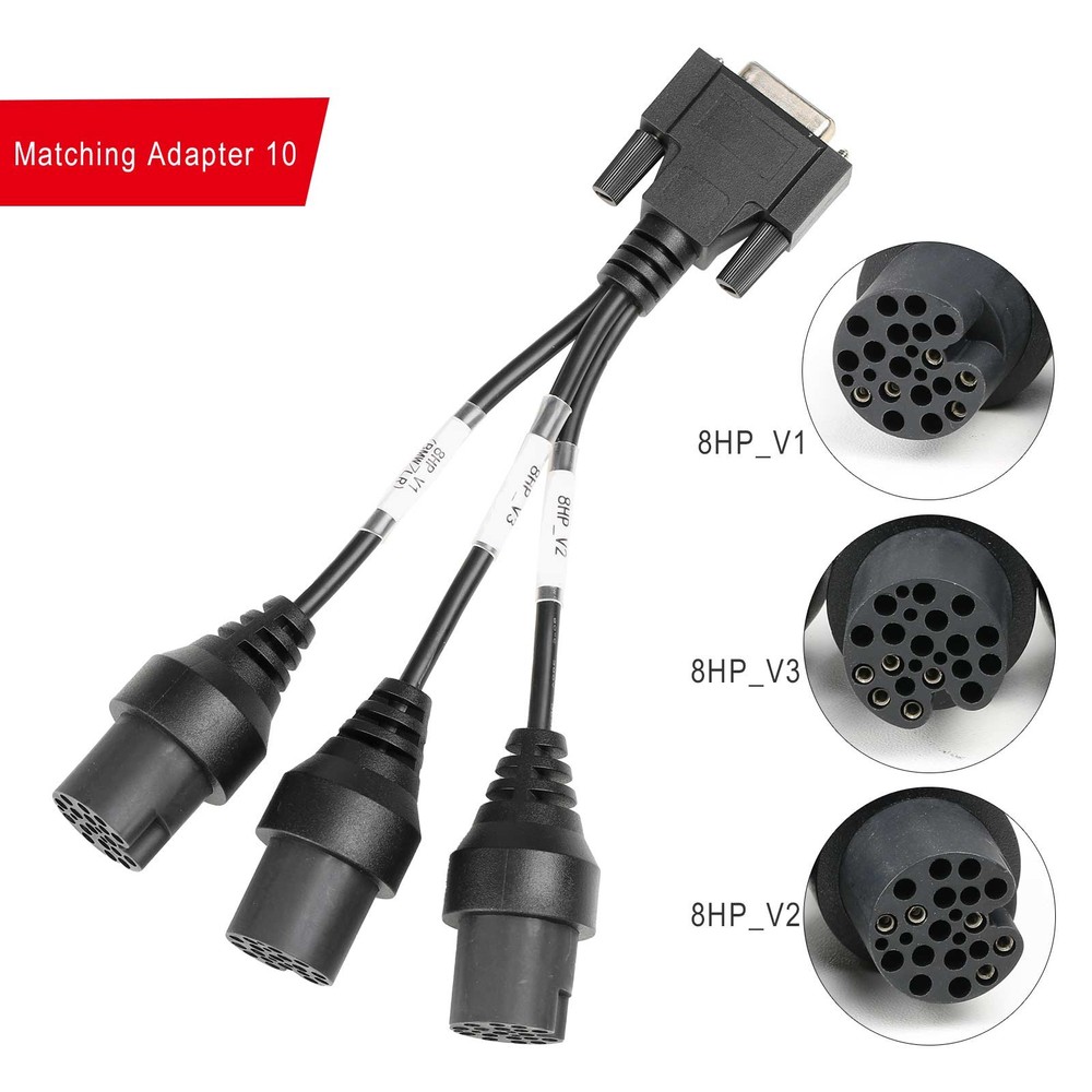 Launch X431 E-C-U Programming Gearbox Connectors Package