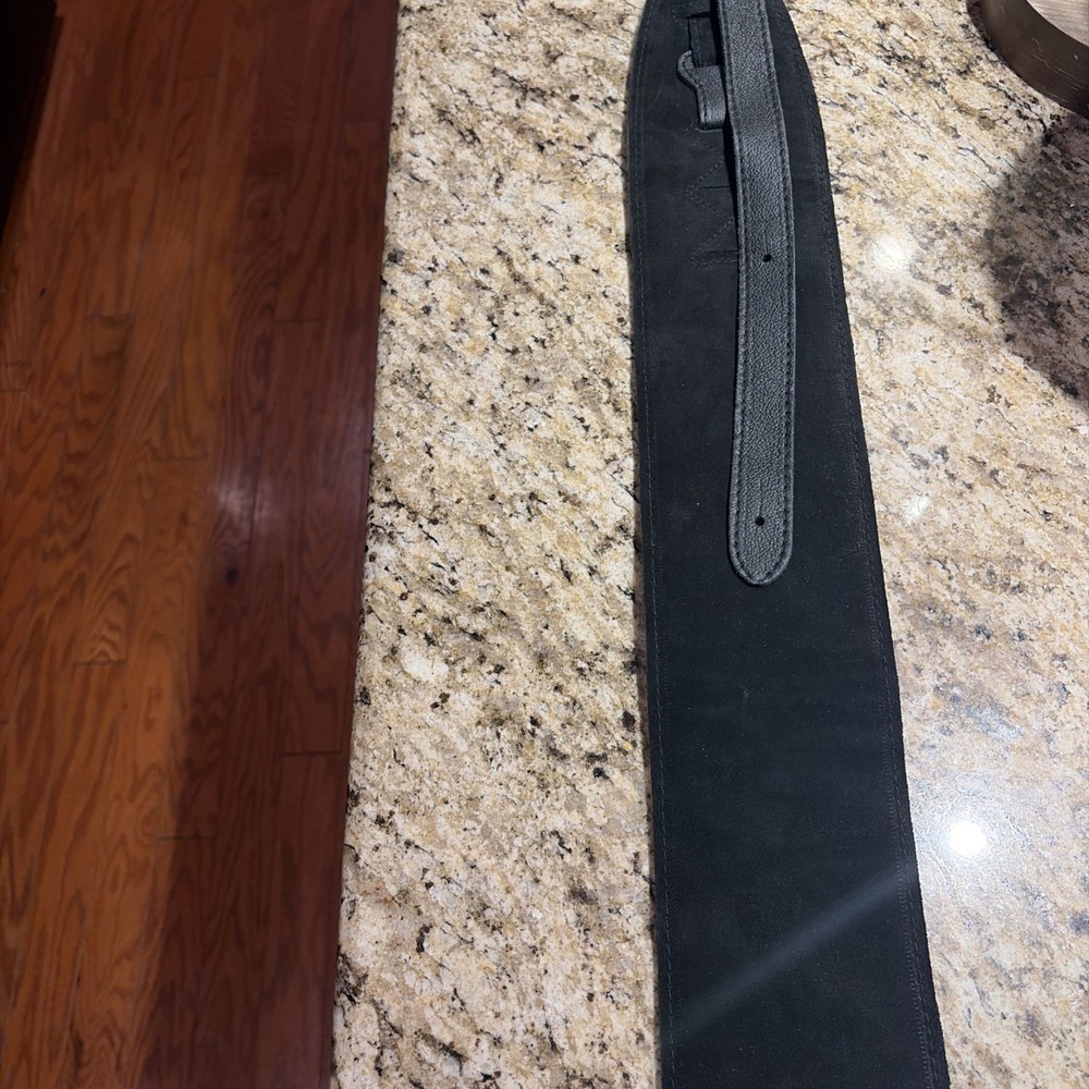 Leathergraft Liverpool Great Britain Guitar Strap Signed