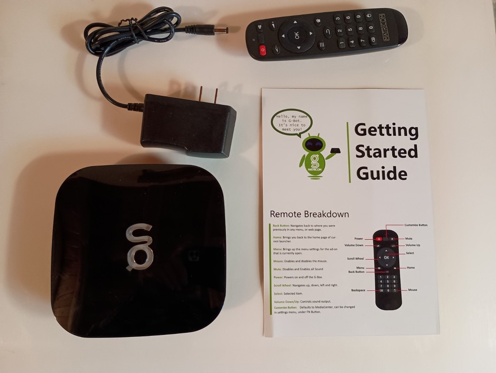 Matricom G Box Q2 Quad with Remote & power supply