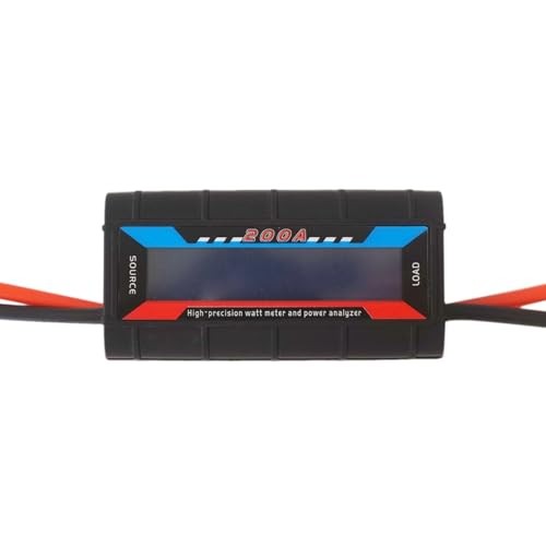 200A High Precision Watt Meter with Backlight Digital LCD Screen, DC 200A 100V