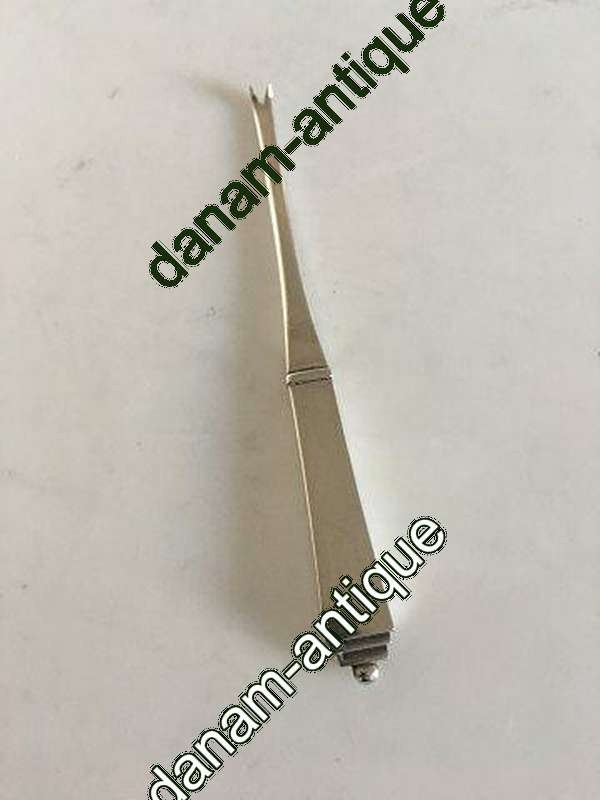 Georg Jensen Sterling Silver Pyramid Lobster Fork No 065