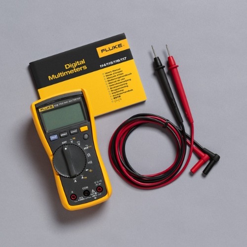 Fluke 115 Digital Multimeter, True-RMS 600 Volt, 10 Amp AC DC