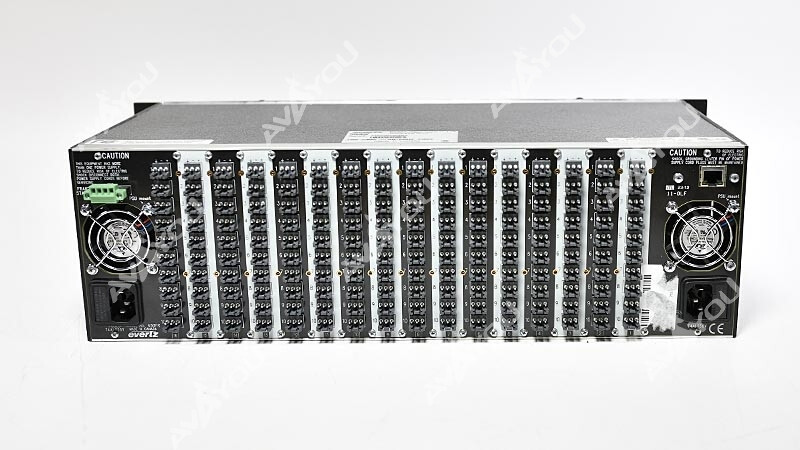 Evertz 400FR Exponent Compact High Density Balanced Audio Distribution Frame