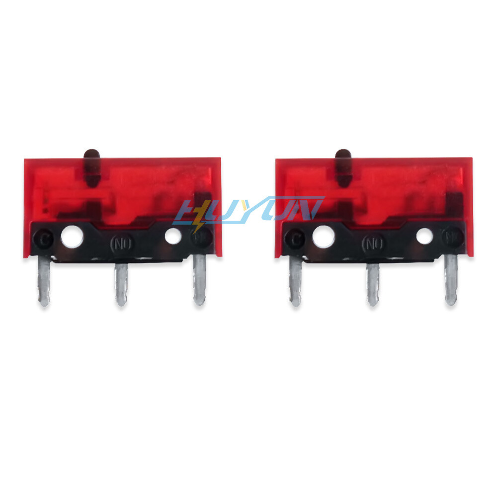 2X ROG BLACK&RED 7000W Micro Switch Microswitch for ASUS Harpe/Keris/Chakram
