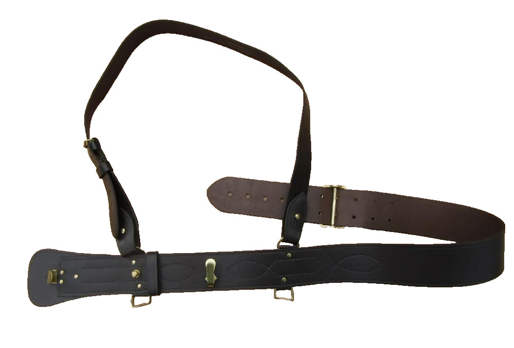 Sam Browne Belt Official MOD issue Male version New unissued Leather Sam Brown