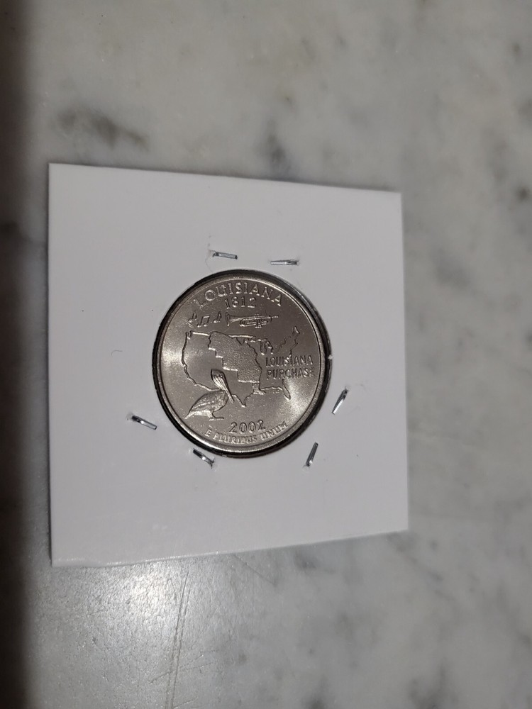 2002-P Louisiana State Quarter- Uncirculated