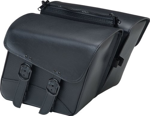 Willie & Max - 59588-00 - Black Jack Compact Slant Saddlebag