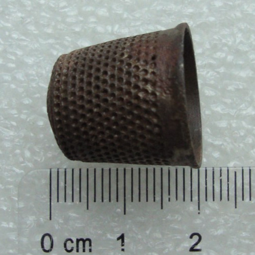 Antique Old Brass Thimble M