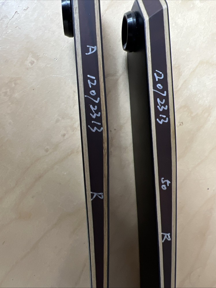 50 # Black Hunter Recurve Limbs