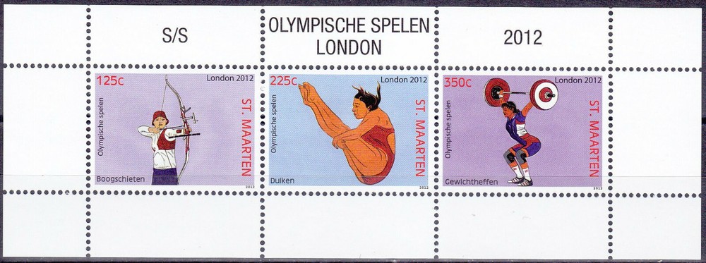 Sint Maarten Issue 2012 (100) Sport - Olympics